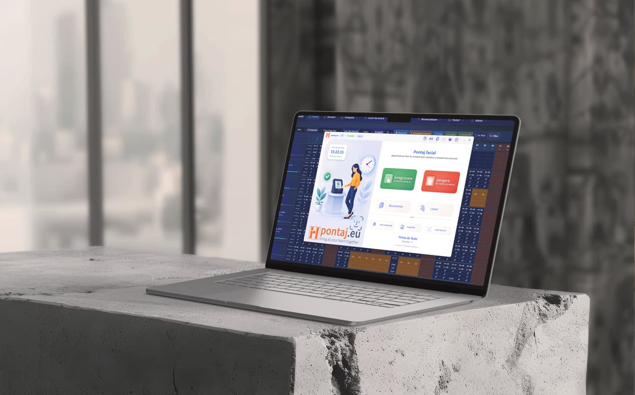 Windows app pontaj.eu